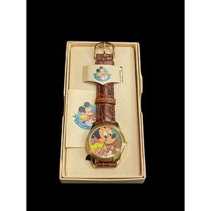 Rare 1993 Walt Disney Mickey Mouse Teddy Bear and Doll Convention Watch